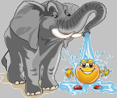 Emotikona ze słoniem